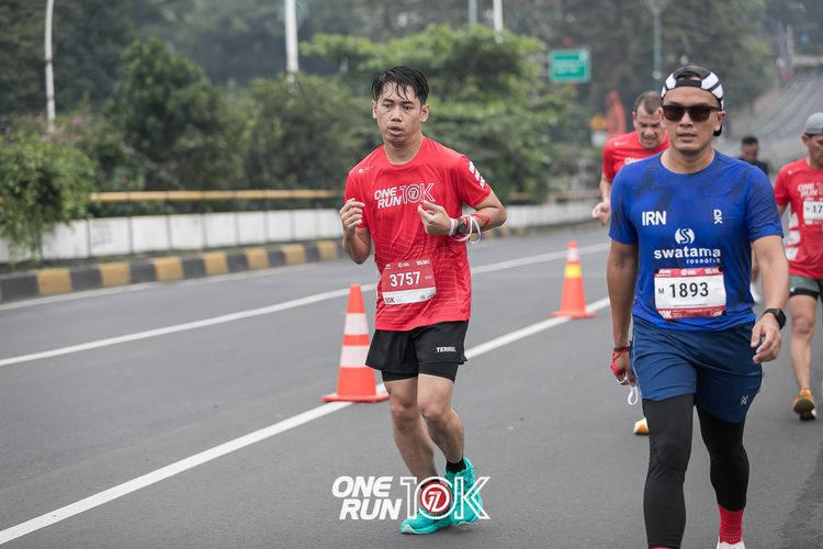Race photo from ONE RUN 10K 2025