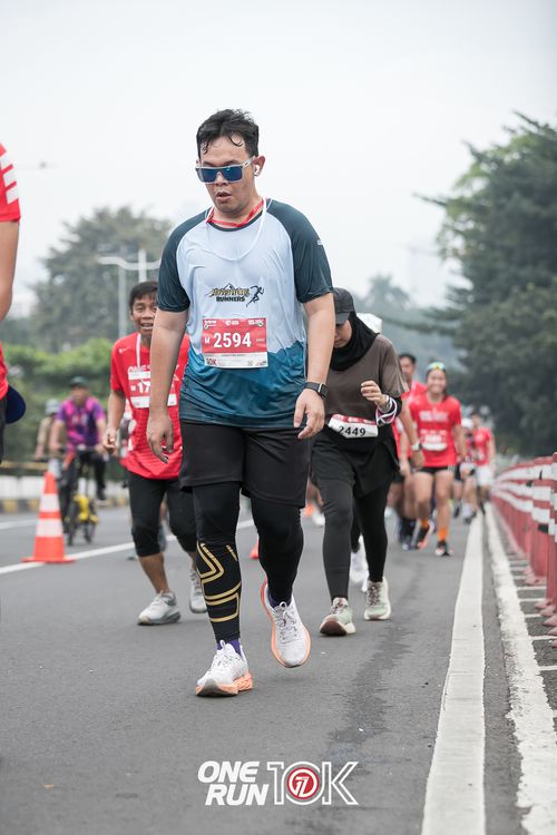 Race photo from ONE RUN 10K 2025