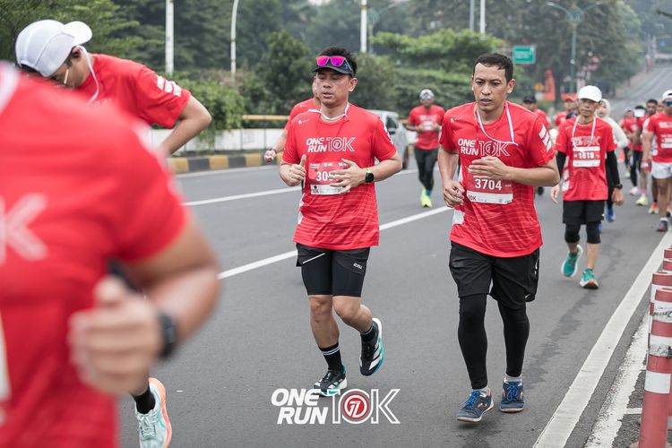 Race photo from ONE RUN 10K 2025