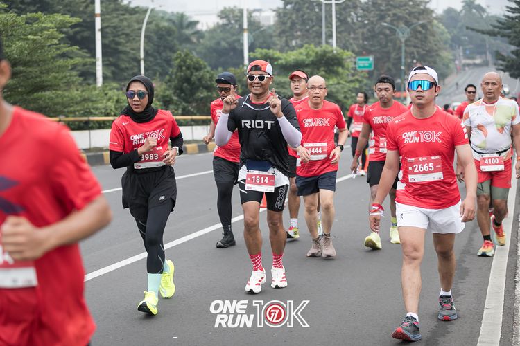 Race photo from ONE RUN 10K 2025