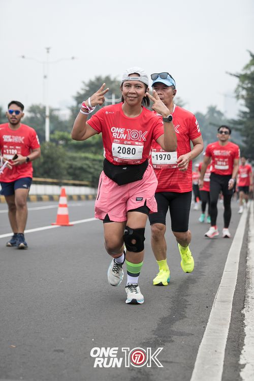 Race photo from ONE RUN 10K 2025
