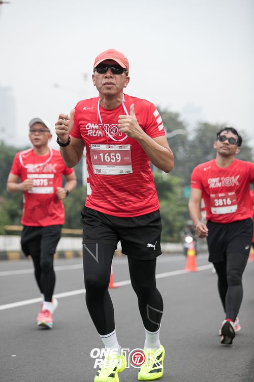 Race photo from ONE RUN 10K 2025