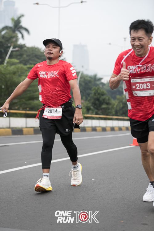 Race photo from ONE RUN 10K 2025