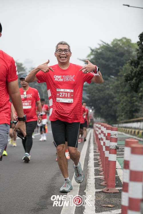 Race photo from ONE RUN 10K 2025