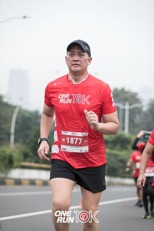 Race photo from ONE RUN 10K 2025