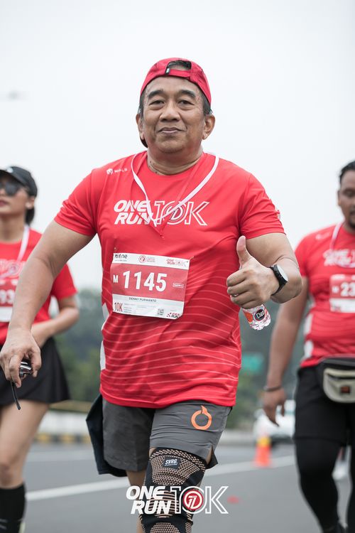 Race photo from ONE RUN 10K 2025