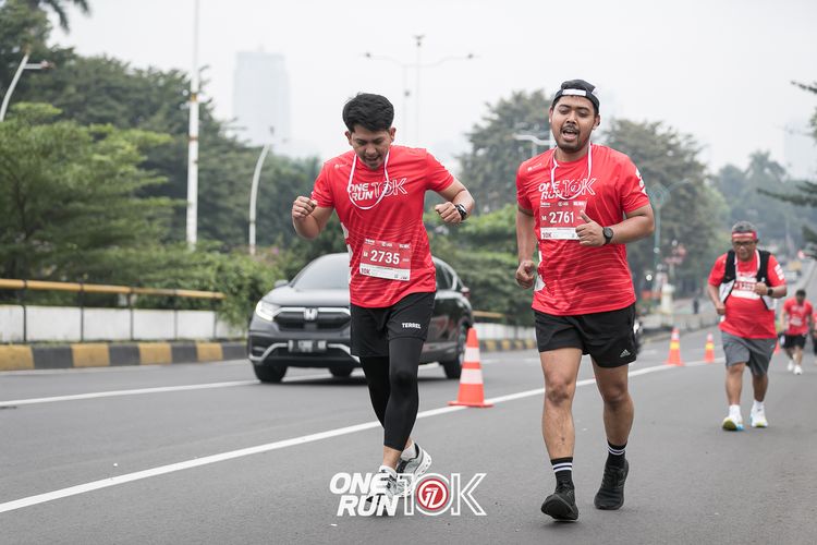 Race photo from ONE RUN 10K 2025