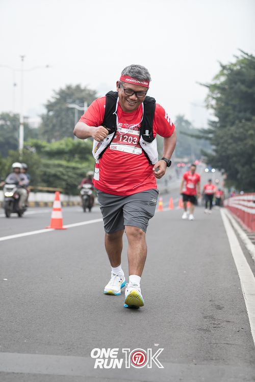 Race photo from ONE RUN 10K 2025