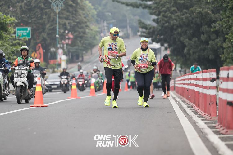 Race photo from ONE RUN 10K 2025
