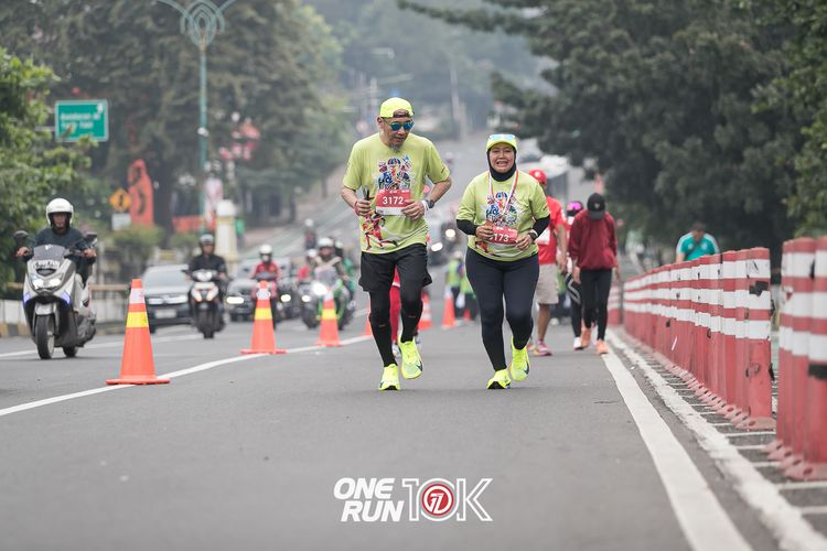 Race photo from ONE RUN 10K 2025