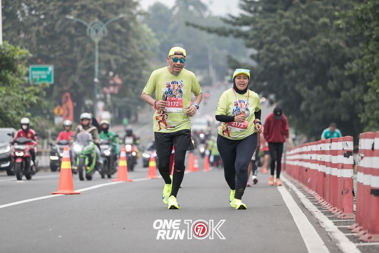 Race photo from ONE RUN 10K 2025