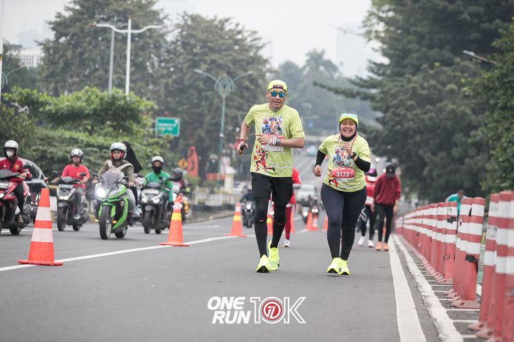 Race photo from ONE RUN 10K 2025