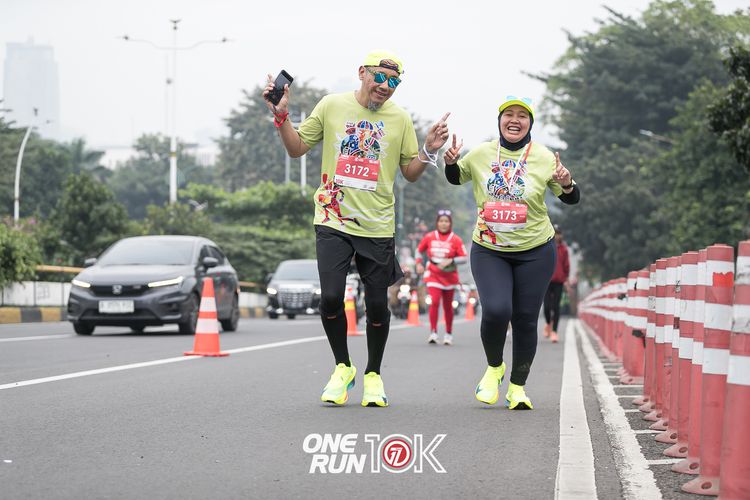 Race photo from ONE RUN 10K 2025