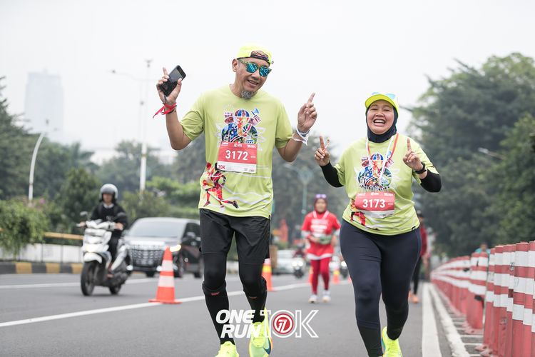 Race photo from ONE RUN 10K 2025