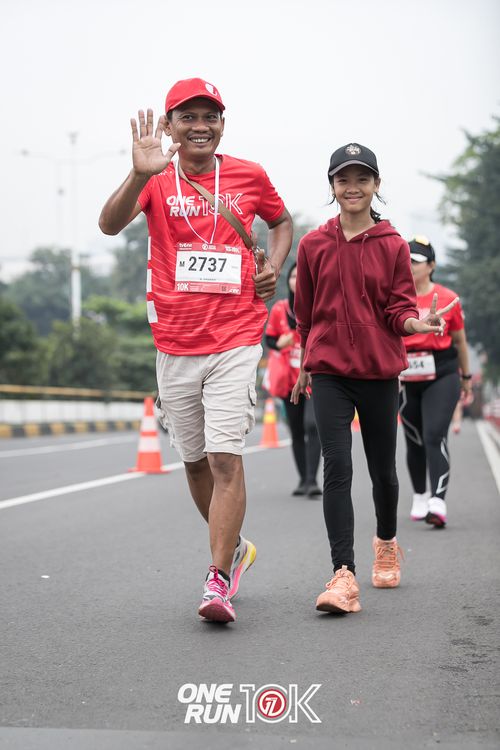 Race photo from ONE RUN 10K 2025