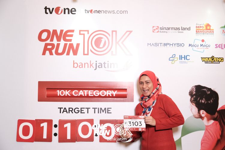 Race photo from ONE RUN 10 K