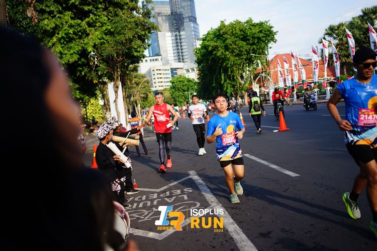 Race photo from Isoplus Run 2024 Surabaya