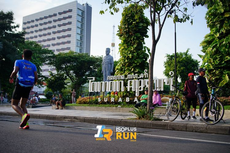 Race photo from Isoplus Run 2024 Surabaya