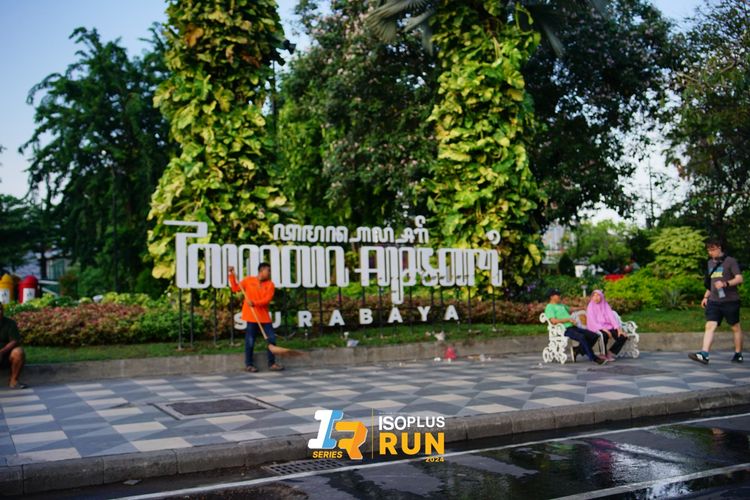 Race photo from Isoplus Run 2024 Surabaya