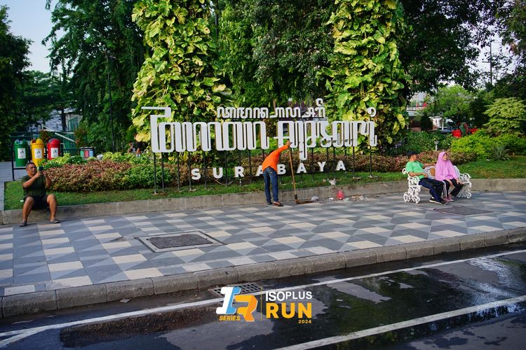 Race photo from Isoplus Run 2024 Surabaya