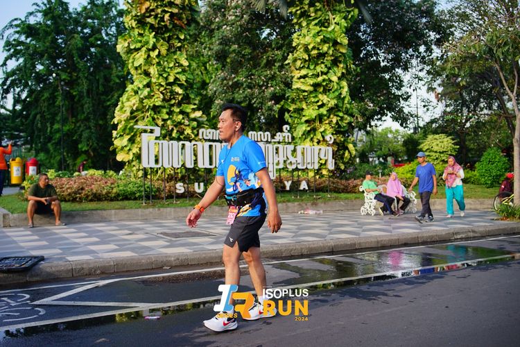 Race photo from Isoplus Run 2024 Surabaya