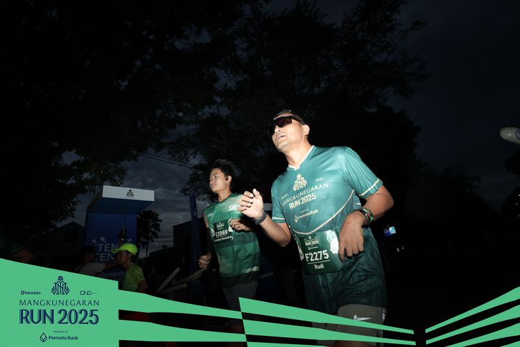 Race photo from Mangkunegaran Run 2025