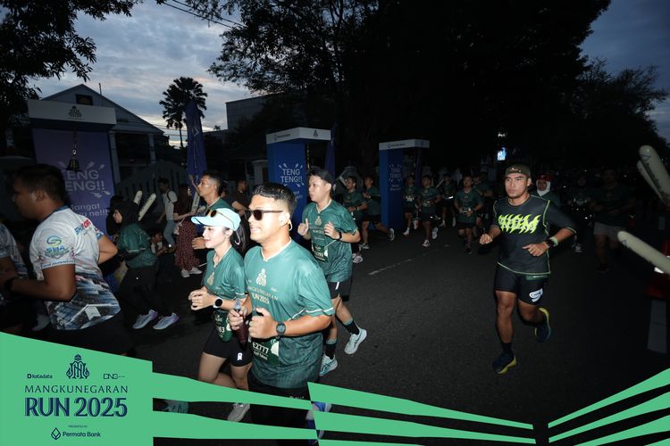 Race photo from Mangkunegaran Run 2025