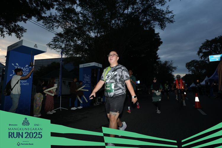 Race photo from Mangkunegaran Run 2025