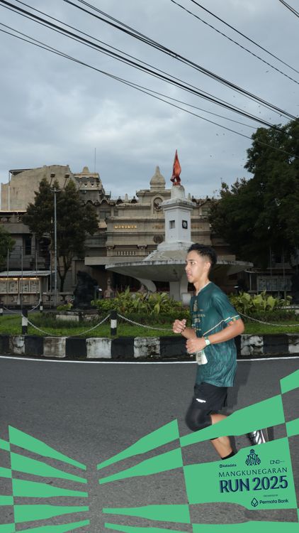 Race photo from Mangkunegaran Run 2025