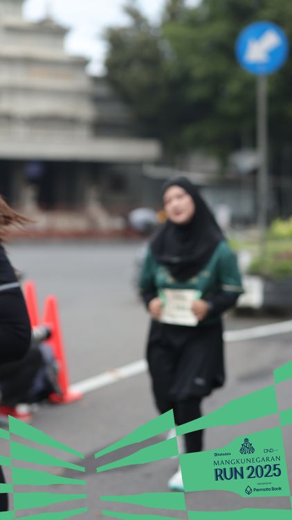 Race photo from Mangkunegaran Run 2025