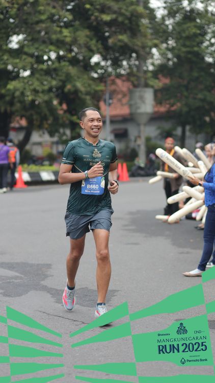 Race photo from Mangkunegaran Run 2025