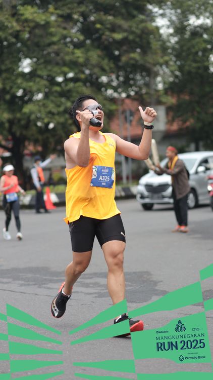 Race photo from Mangkunegaran Run 2025