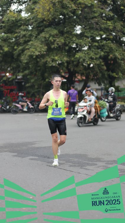 Race photo from Mangkunegaran Run 2025