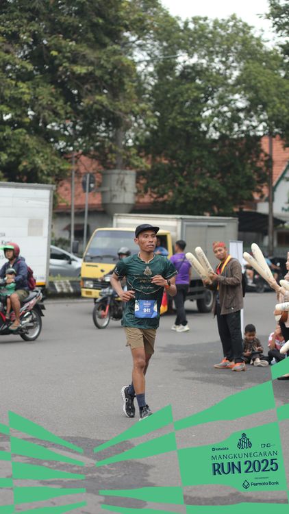 Race photo from Mangkunegaran Run 2025