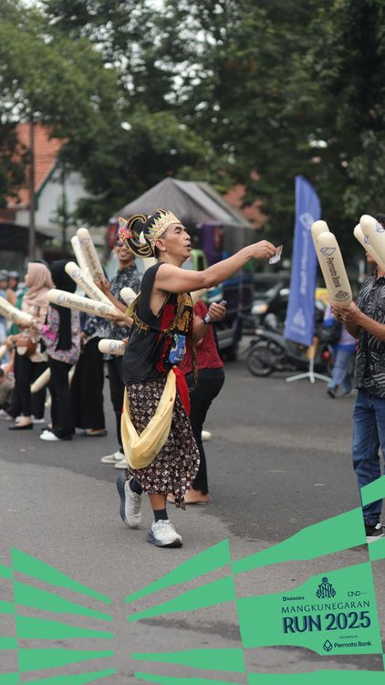 Race photo from Mangkunegaran Run 2025