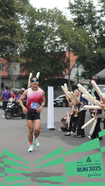 Race photo from Mangkunegaran Run 2025