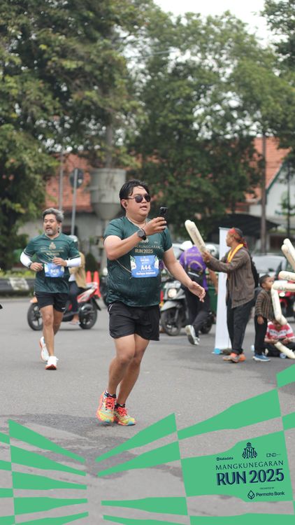 Race photo from Mangkunegaran Run 2025
