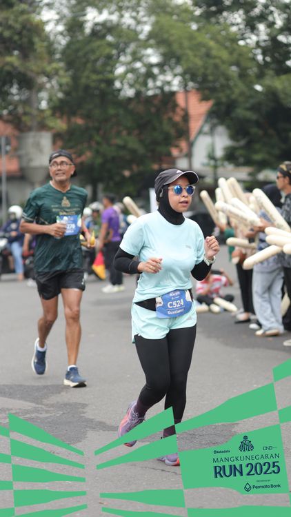 Race photo from Mangkunegaran Run 2025