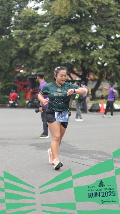 Race photo from Mangkunegaran Run 2025