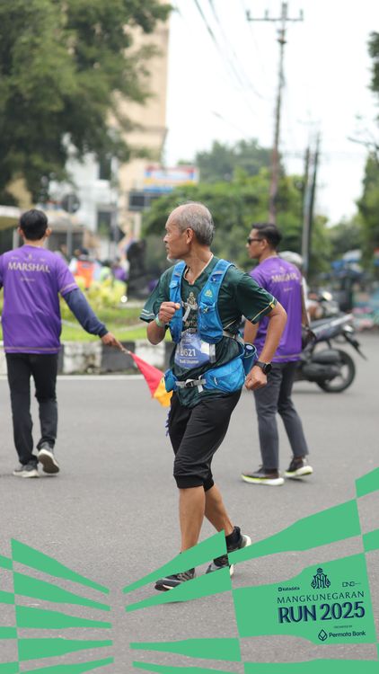 Race photo from Mangkunegaran Run 2025
