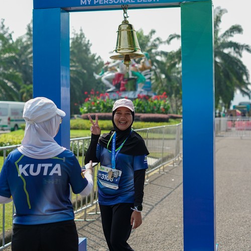 Race photo from BOGORUN 2026