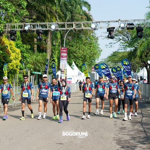 Race photo from BOGORUN 2026