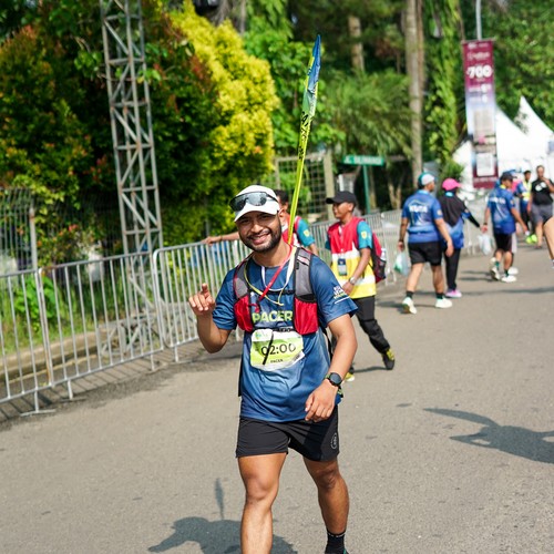 Race photo from BOGORUN 2026