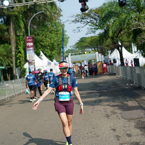 Race photo from BOGORUN 2026