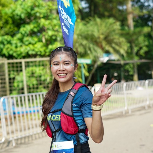 Race photo from BOGORUN 2026