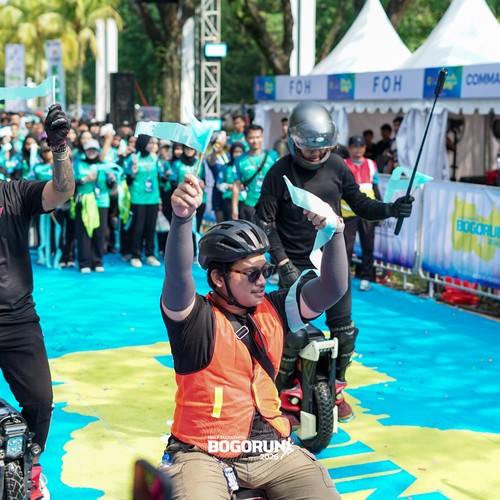 Race photo from BOGORUN 2026