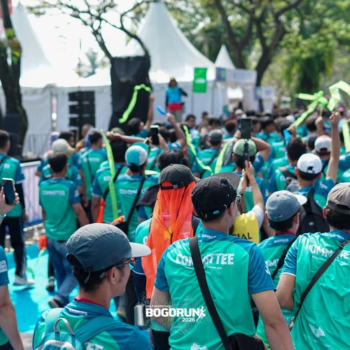 Race photo from BOGORUN 2026