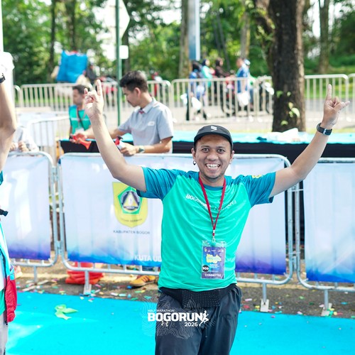 Race photo from BOGORUN 2026