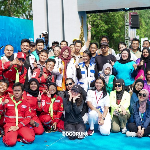 Race photo from BOGORUN 2026