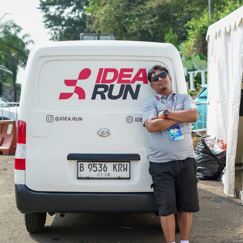Race photo from BOGORUN 2026